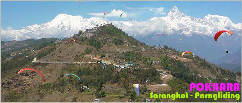 Pokhara Sarangkot Paragliding