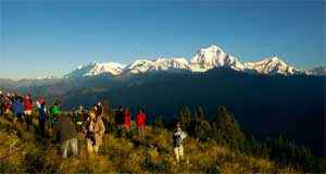 Poonhill one of best view point for sunrise & short trekking