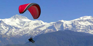 Pokhara Paragliding Flying
