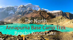 Explore the North Annapurna Base Camp Trek through remote valleys and alpine landscapes