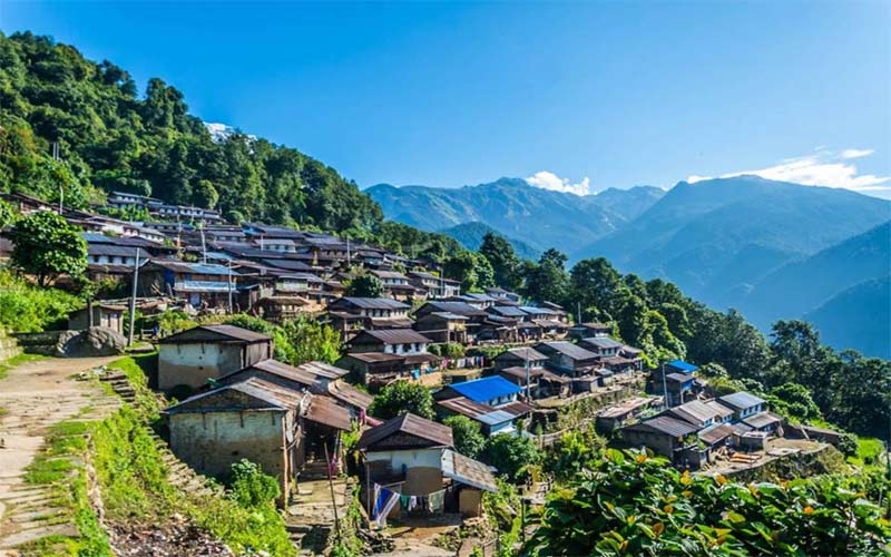 Sirubari is first village in Nepal for introduce the homestay