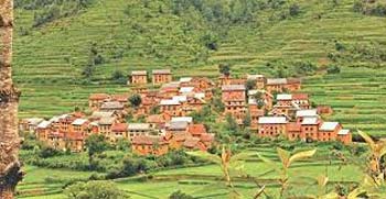 Beautiful Chitlang-village