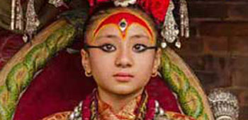 Living Goddess Kumari Live in Kathmandu
